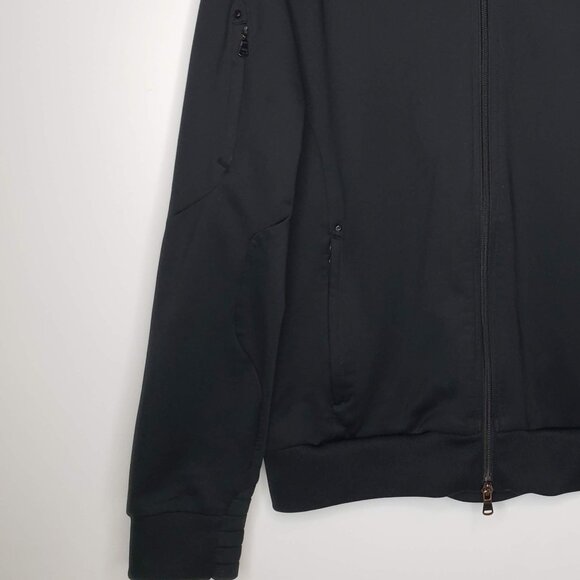 RLX Ralph Lauren Men’s Zip Up Tech Style Fleece Jacket Black Sz M - Picture 5 of 10